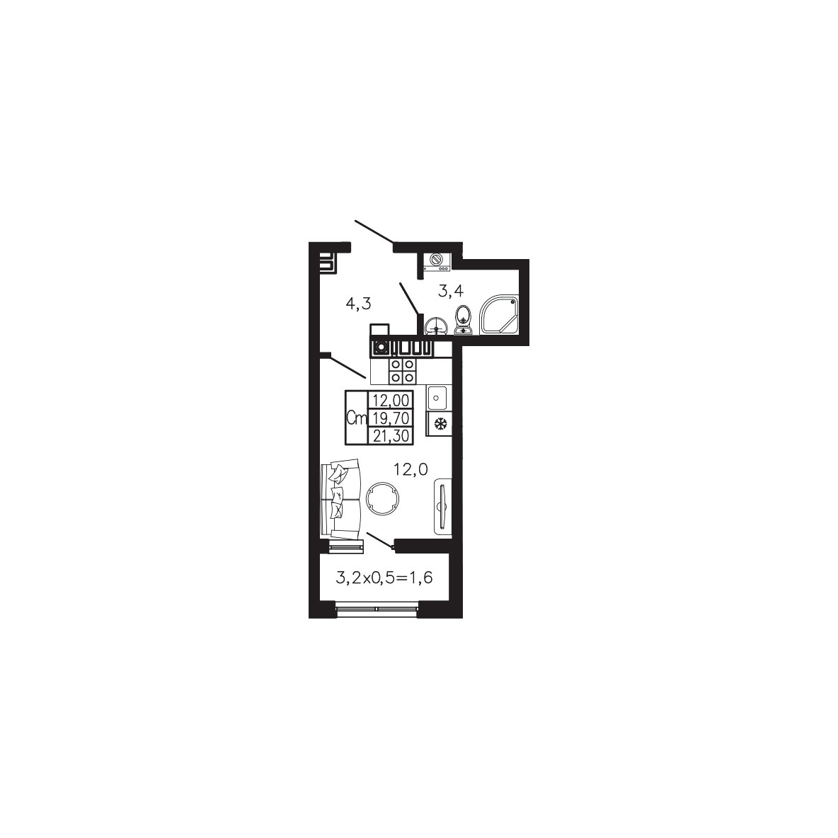 Экосфера Квартира №071