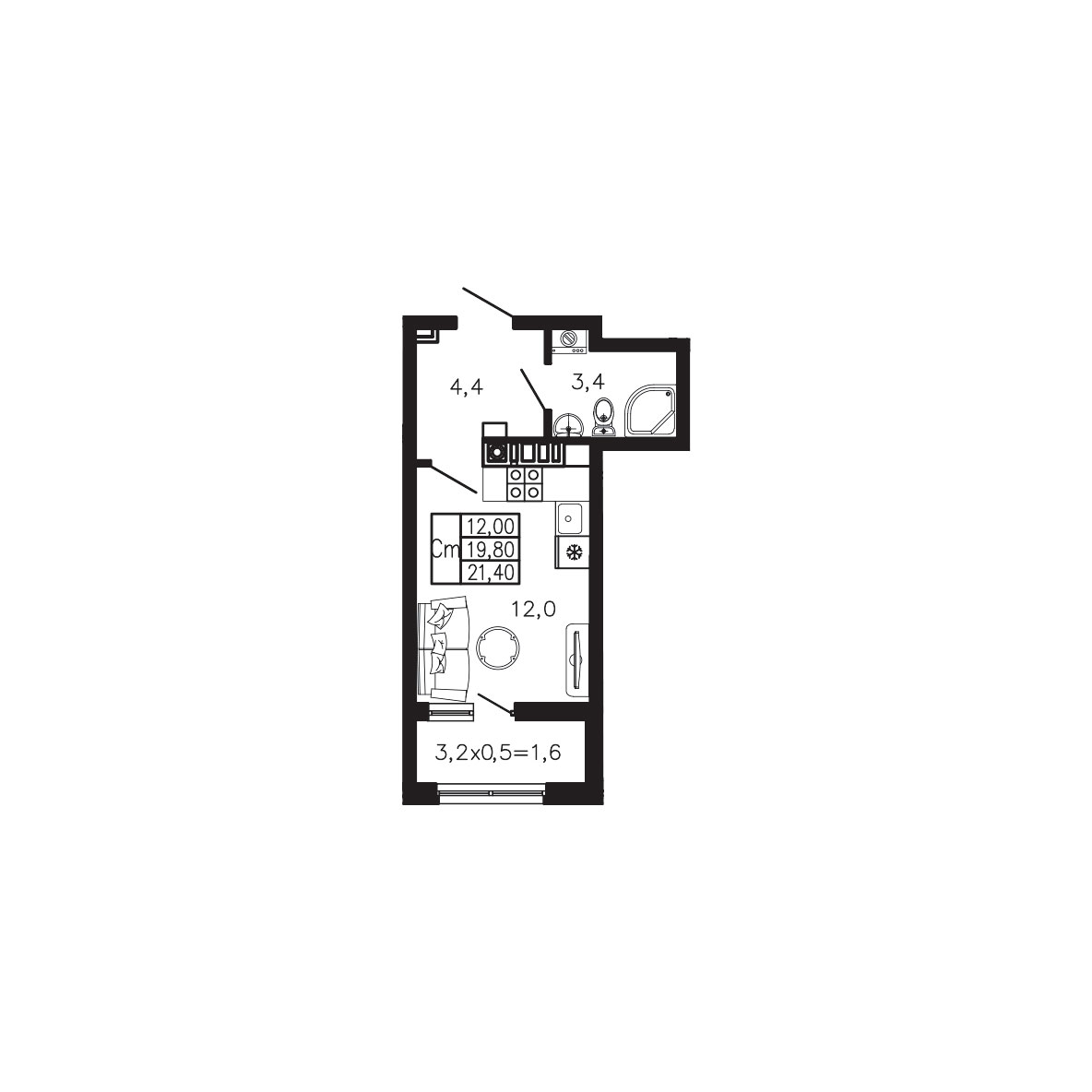 Экосфера Квартира №038