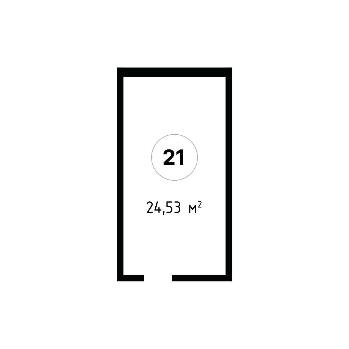 ЖК Мега Победа 3 очередь Кладовое помещение №021