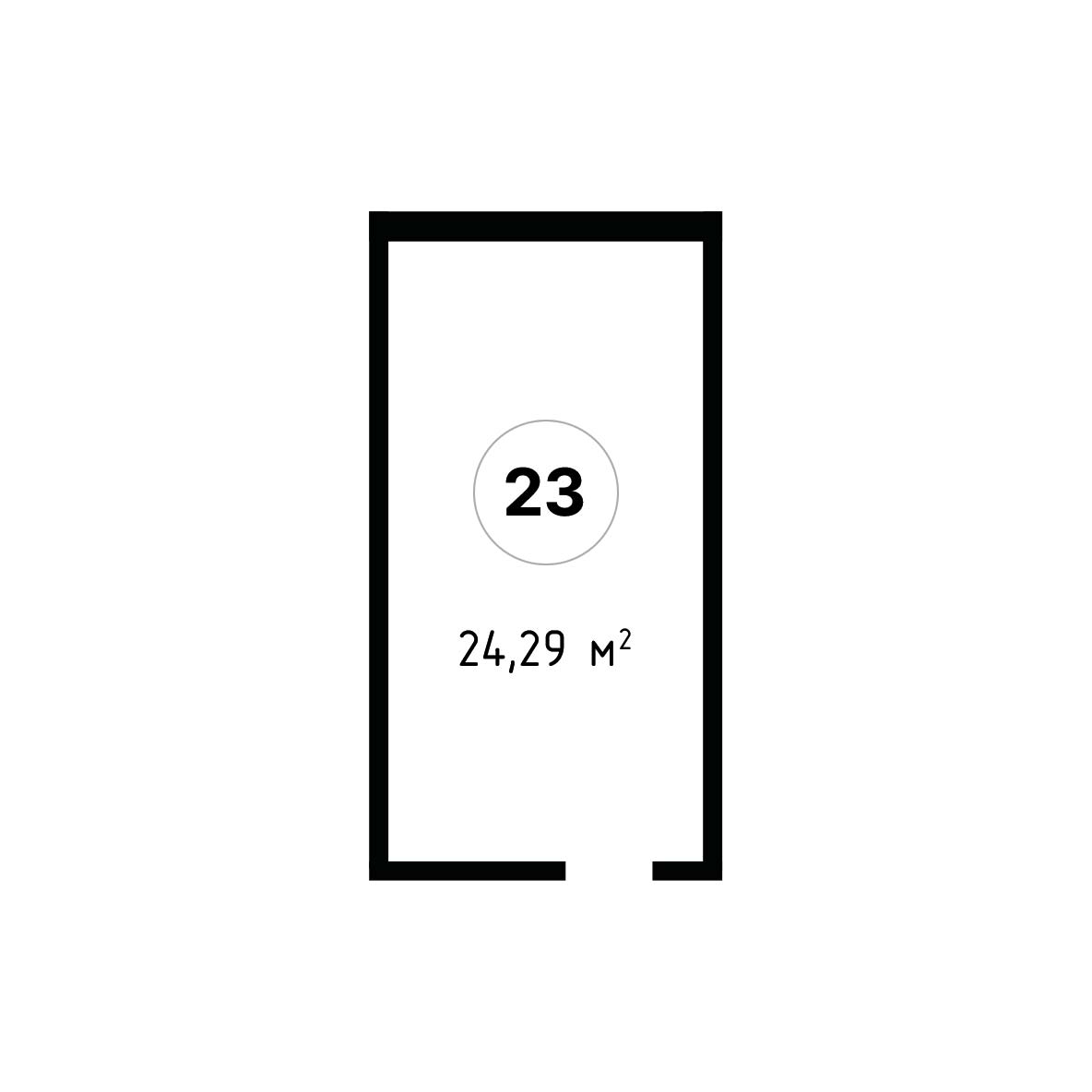 ЖК Мега Победа 3 очередь Кладовое помещение №023