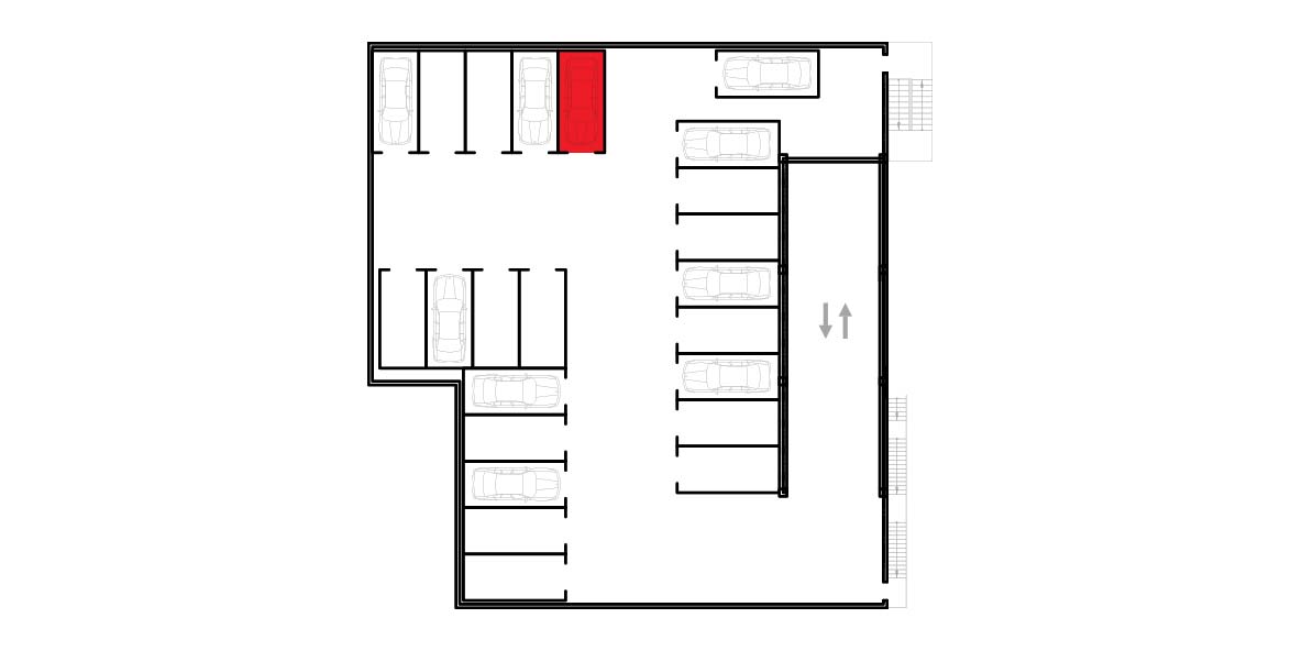 ЖК Мега Победа  Машиноместо №038 1