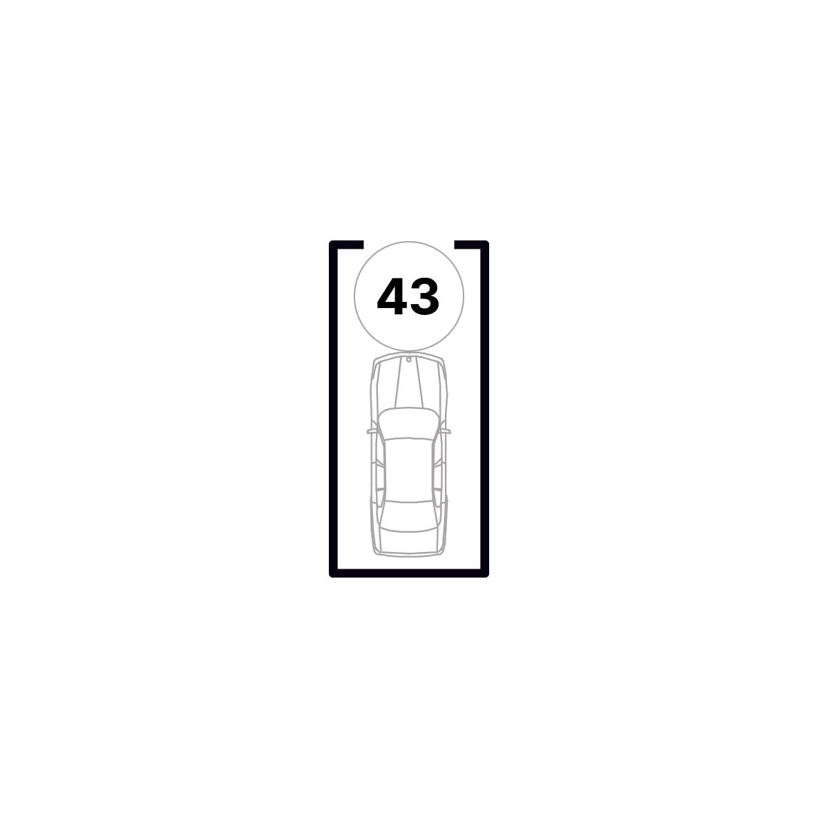 ЖК Мега Победа  Машиноместо №043