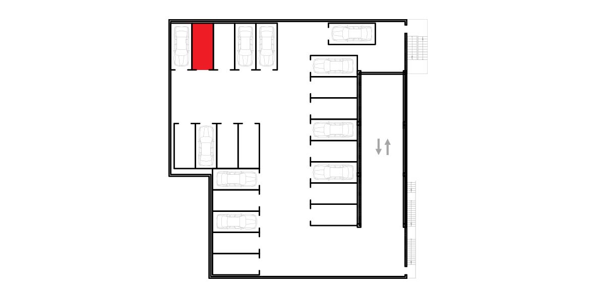 ЖК Мега Победа  Машиноместо №041 1
