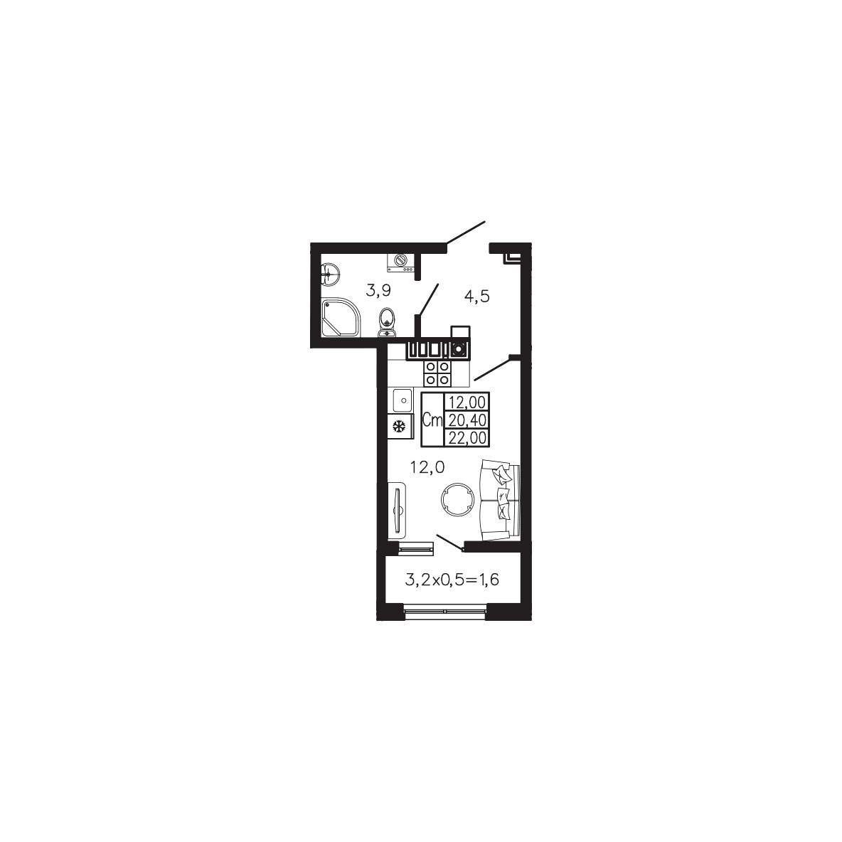 Экосфера Квартира №040