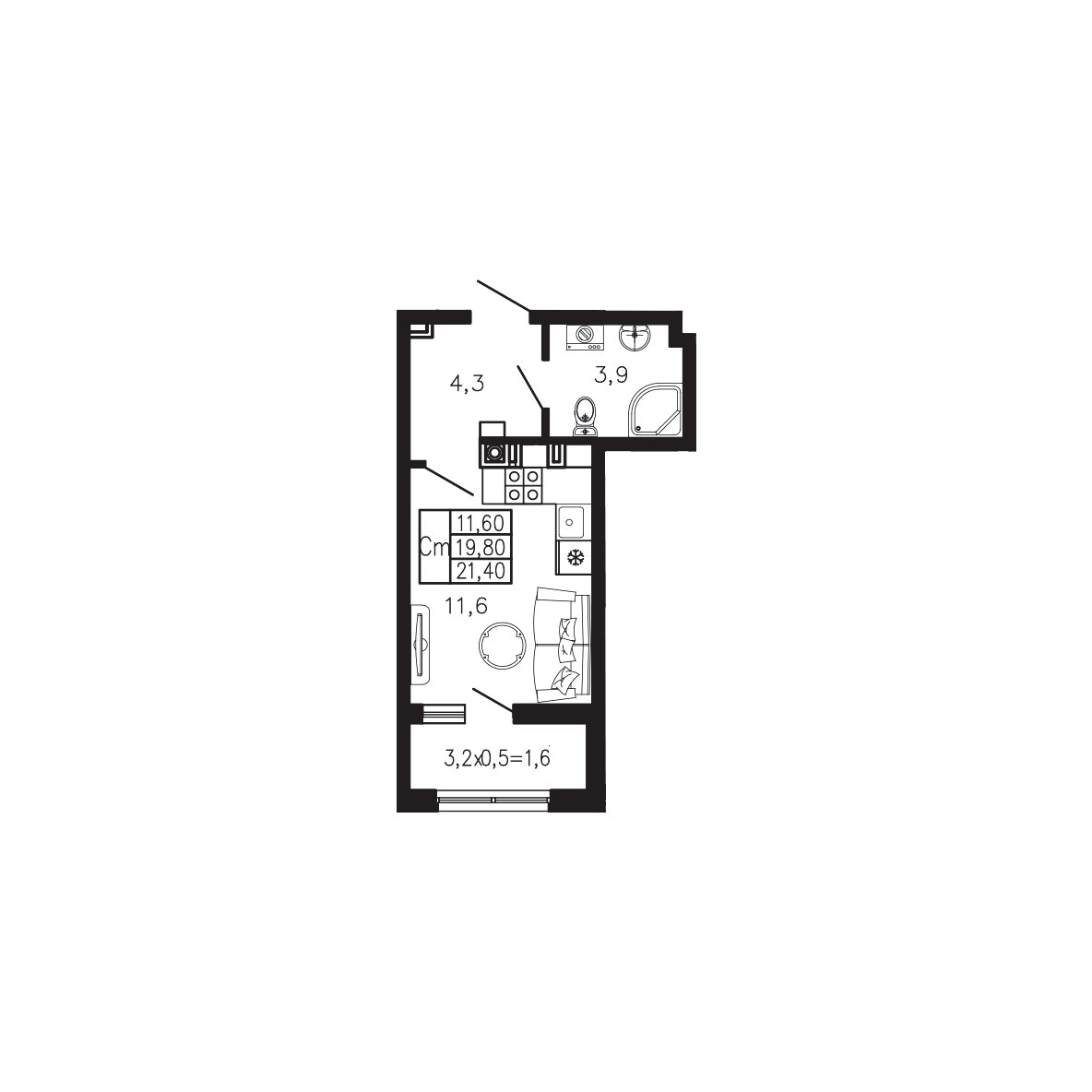 Экосфера Квартира №113