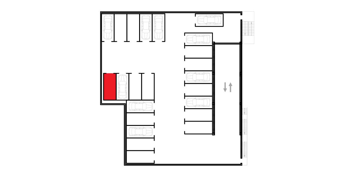 ЖК Мега Победа  Машиноместо №043 1