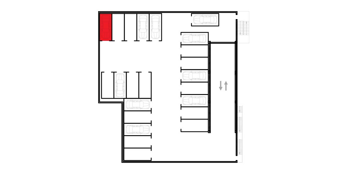 ЖК Мега Победа  Машиноместо №042 1