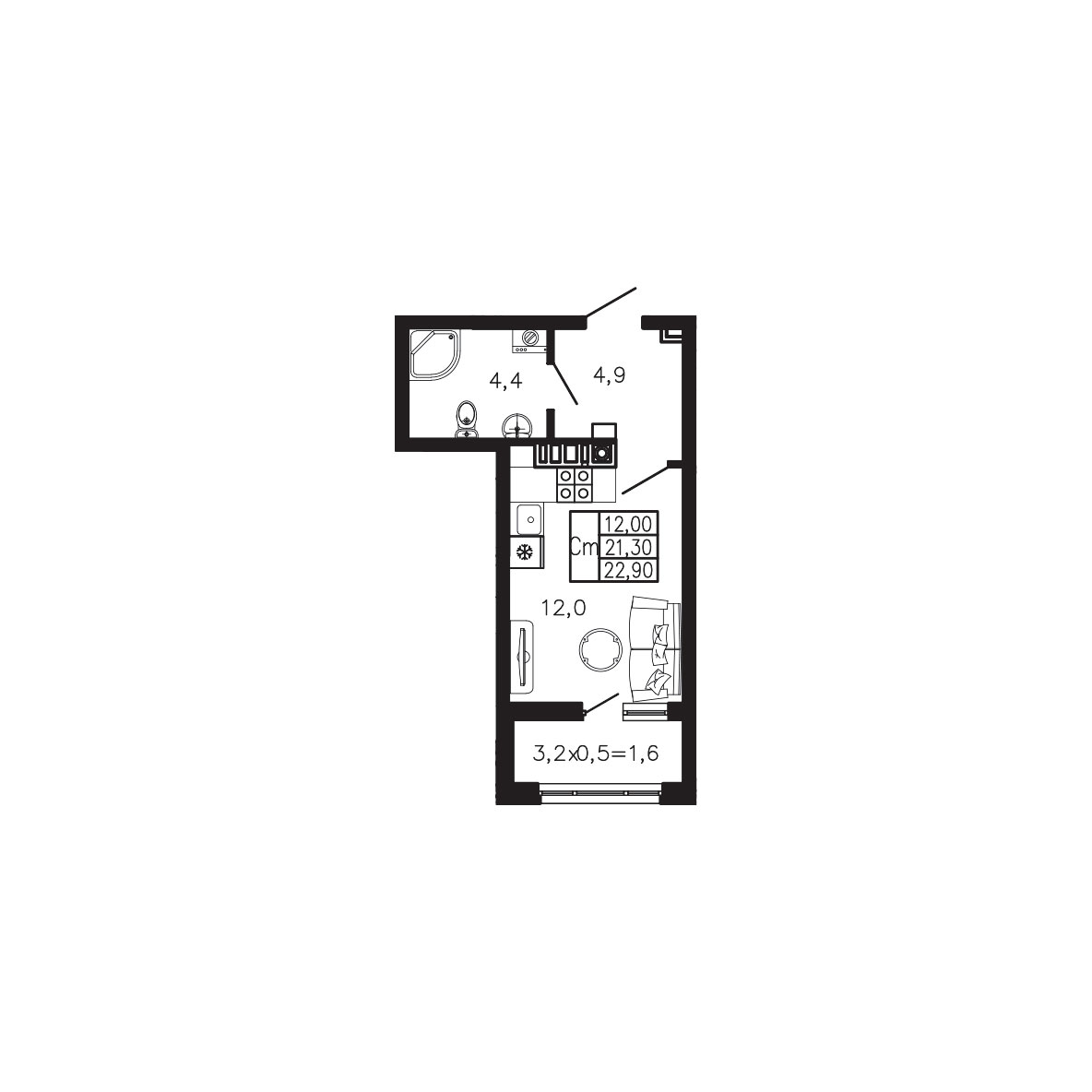 Экосфера Квартира №081