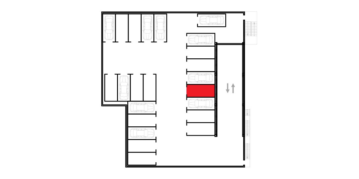 ЖК Мега Победа  Машиноместо №032 1