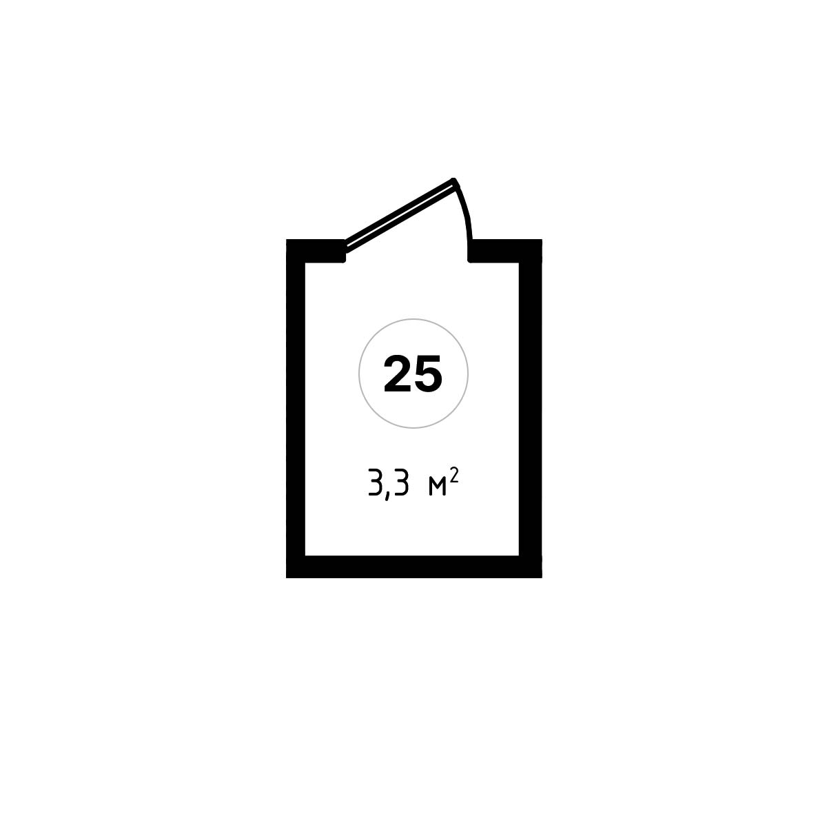 ЖК Мега Победа 2 очередь Помещение №025