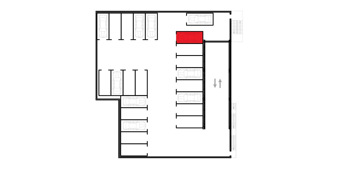 ЖК Мега Победа  Машиноместо №036 1