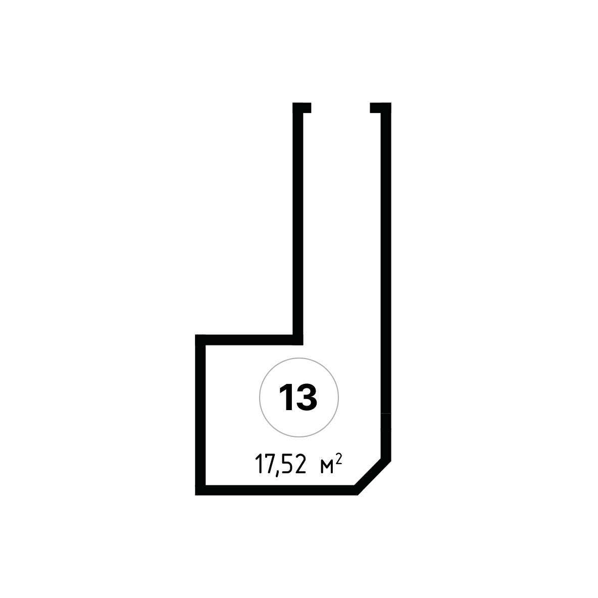 ЖК Мега Победа 3 очередь Кладовое помещение №013