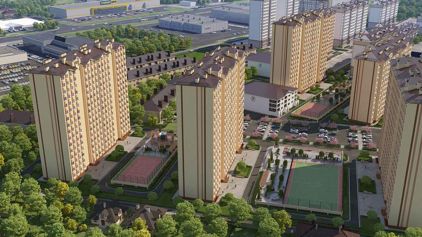 ЖК «Мега Победа» 14 литер  На 12 месяцев раньше срока