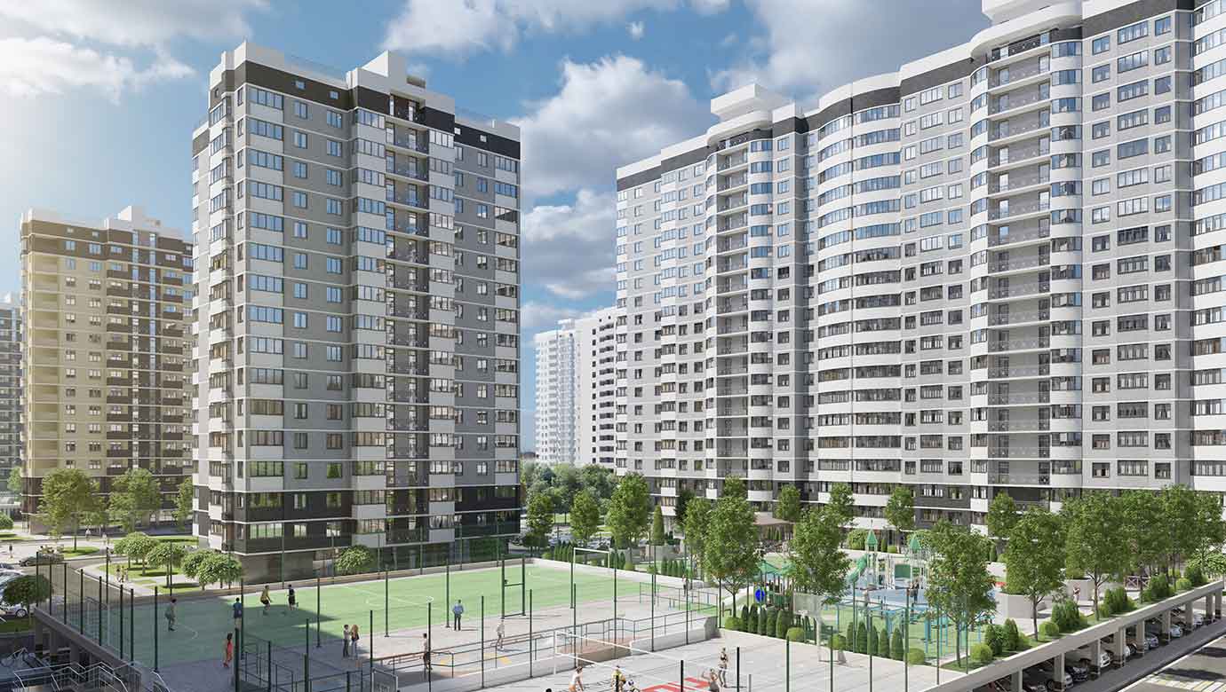 ЖК «Дружный» вторая очередь 3.3 литер  Строим с опережением графика