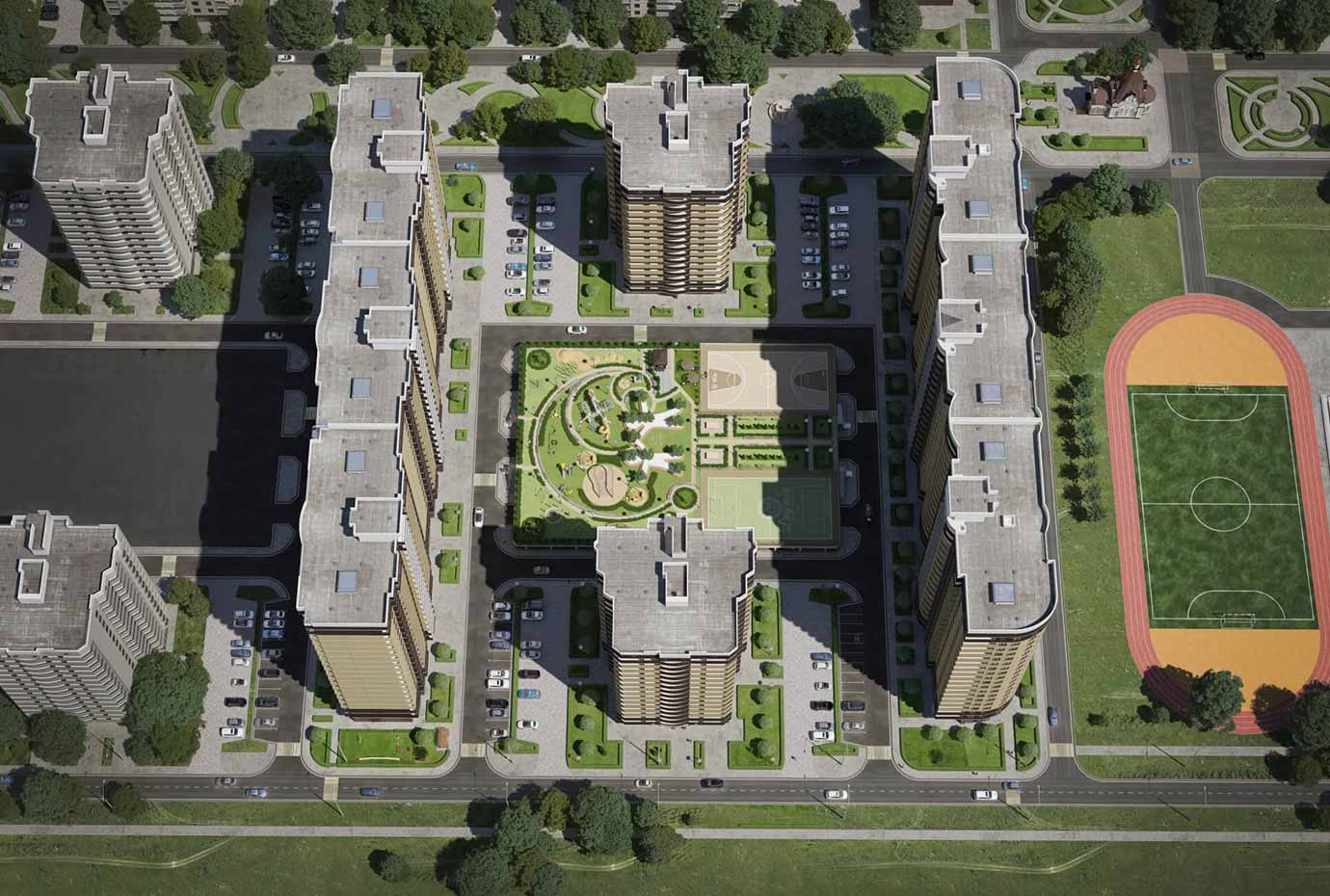 ЖК «Дружный» 2.2 литер  На 6 месяцев раньше срока