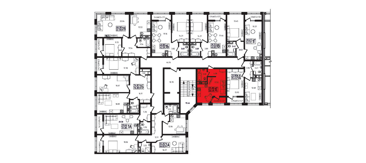 ЖК Яблоневый 4 очередь Квартира №062 1