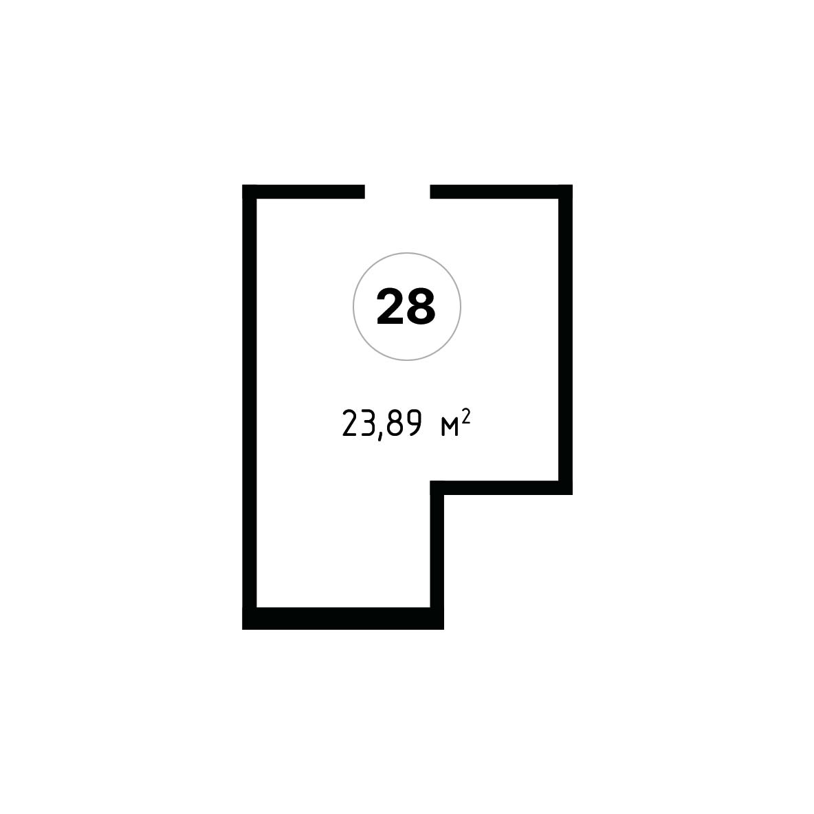 ЖК Мега Победа 3 очередь Кладовое помещение №028