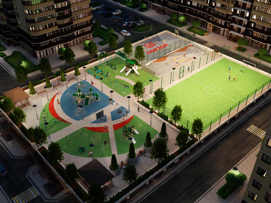 Галерея  ЖК Дружный 16