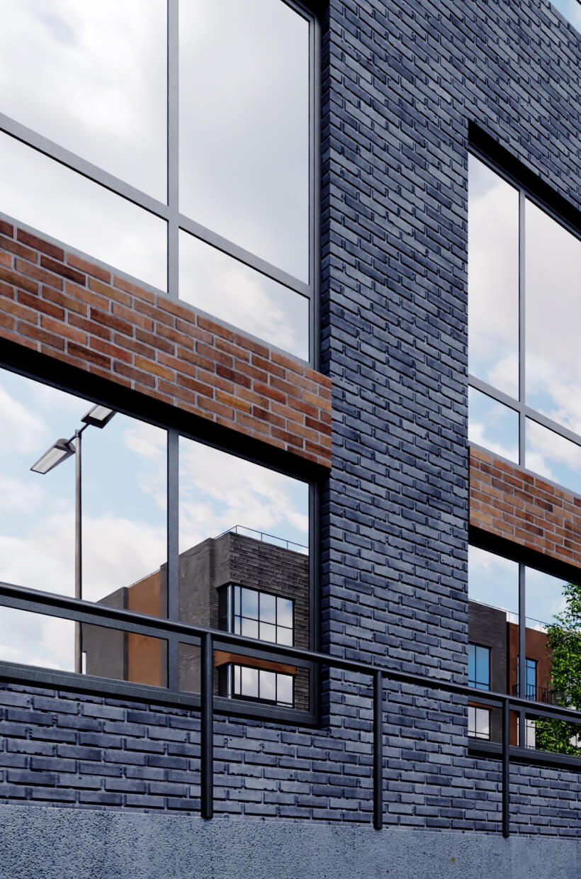 Витражное 
остекление ЖК Экосфера