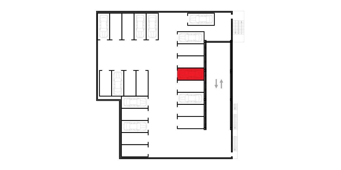 ЖК Мега Победа  Машиноместо №033 1
