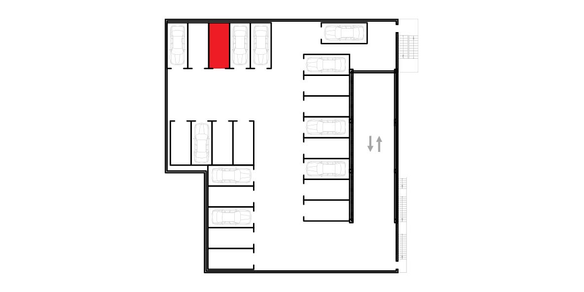ЖК Мега Победа  Машиноместо №040 1