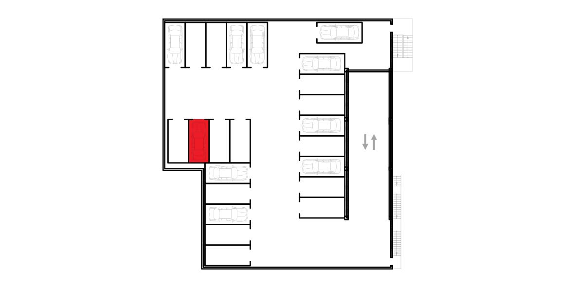ЖК Мега Победа  Машиноместо №044 1